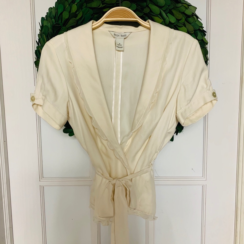 Small•0 | WhiteHouseBlackMarket | Blouse | Cream